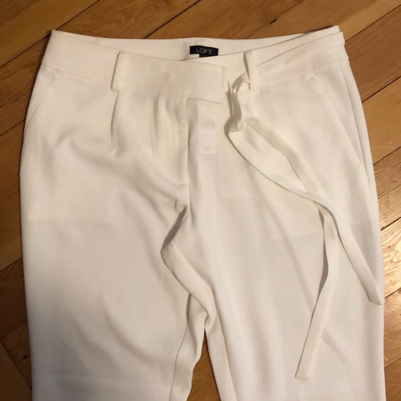 White high waited dress pants - Picture 2 of 3